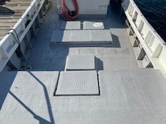 北田商店　船（デッキ）施工実績